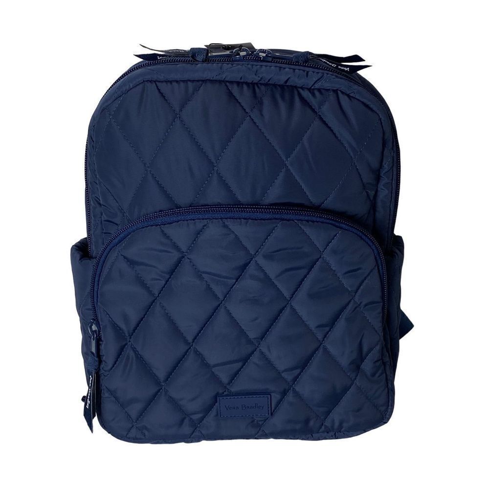 VERA BRADLEY ULTRALIGHT SMALL COMPACT BACKPACK - SCROLL BLUE